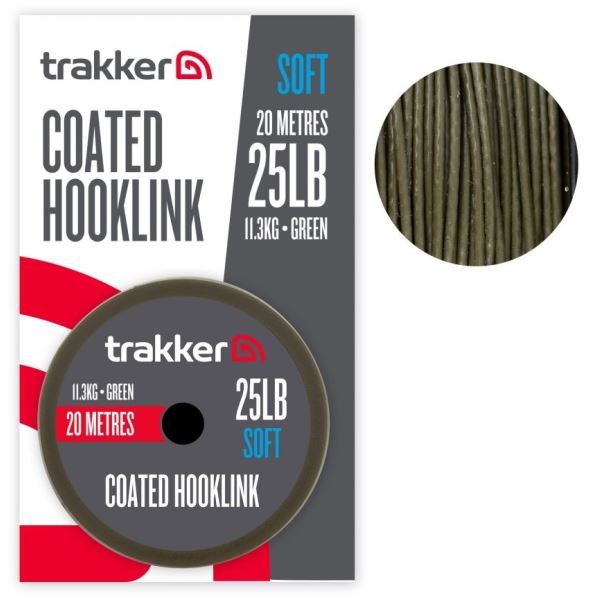 Trakker Návazcová Šňůra Soft Coated Hooklink 20 m