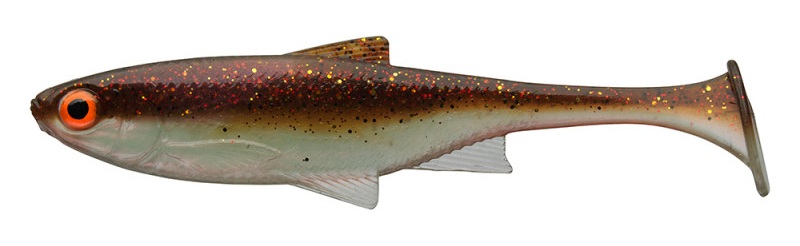 Daiwa gumová nástraha prorex live roach brown - 8,5 cm 4 g 5 ks