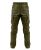 Kumu Lehké Kalhoty Utility Cargos Khaki