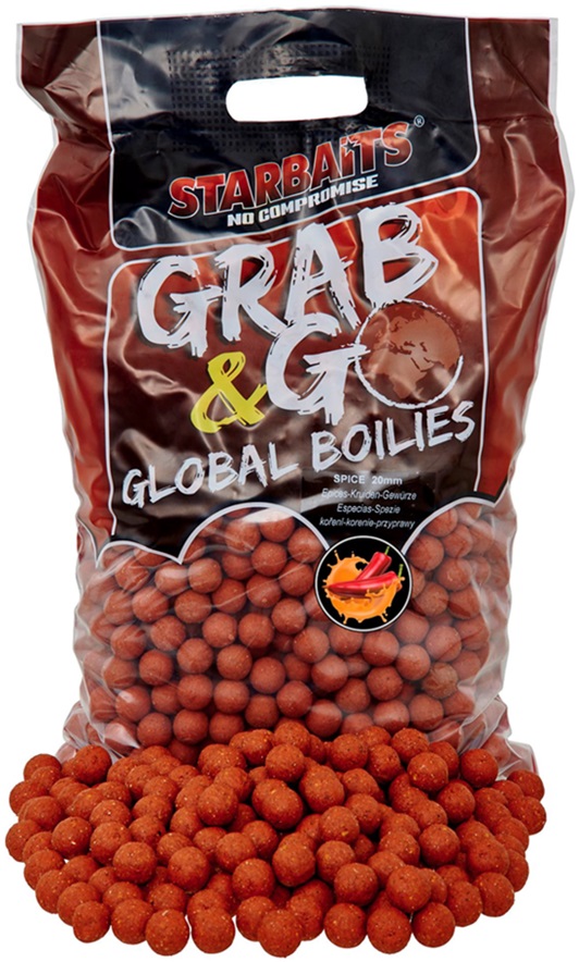 Starbaits boilies g&g global spice - 5 kg 20 mm