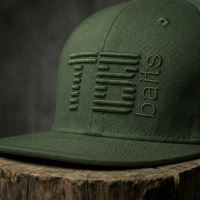 TB Baits Kšiltovka Snapback 3D Logo Green (4)