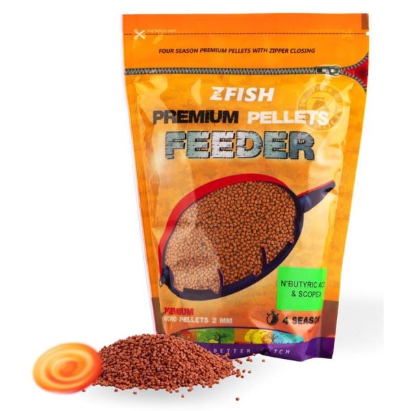 Zfish Mikro Pelety Premium Feeder Pellets 2 mm 700 g