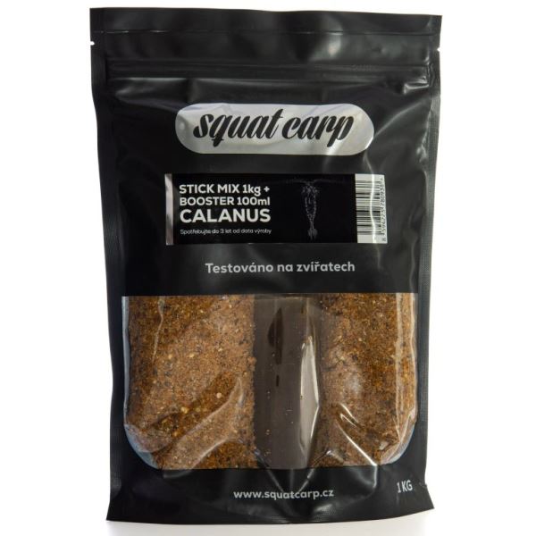 Squat Carp Stick Mix Calanus 1 kg + Booster 100 ml
