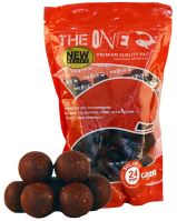 The One Boilies Rozpustné Red Soluble Jahoda Kořeněná Klobása 1 kg