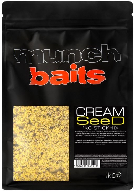 Levně Munch baits stickmix cream seed 1 kg