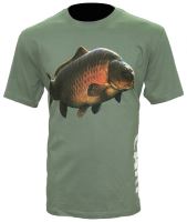 Zfish Tričko Carp T-Shirt Olive Green-Velikost XL