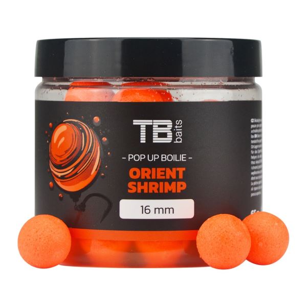 TB Baits Plovoucí Boilie Pop-Up Orient Shrimp + NHDC 65 g