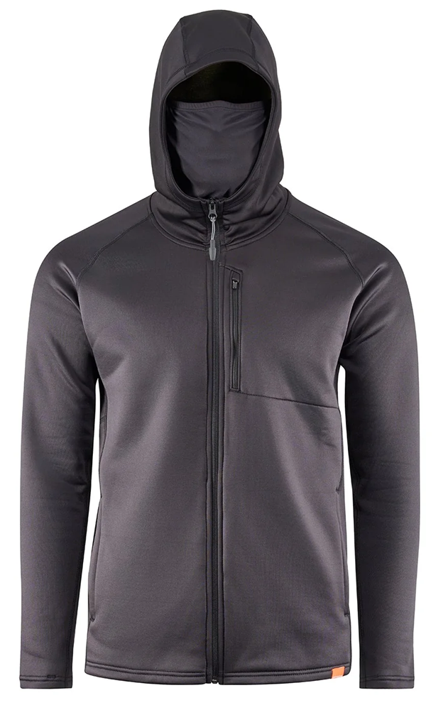 Levně Grundéns termomikina grundies thermal fz hoodie black - m