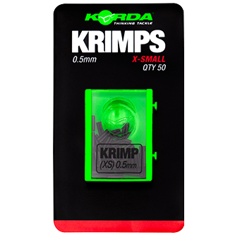 Korda náhradní svorky krimps - velikost 0,5 mm
