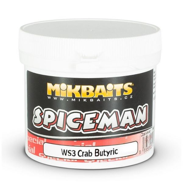 Mikbaits Obalovací Těsto Spiceman WS3 Crab Butyric 200 g