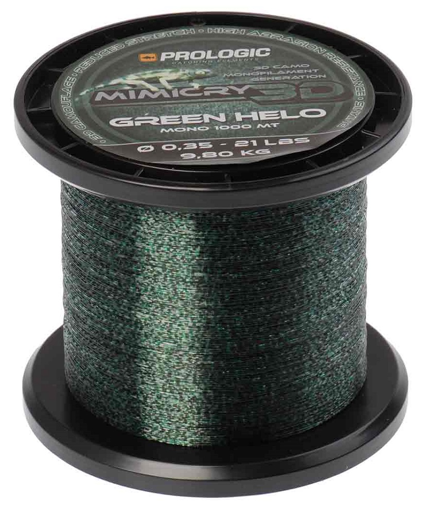 Prologic vlasec mimicry green helo 1000 m-průměr 0,35 mm / nosnost 9,8 kg