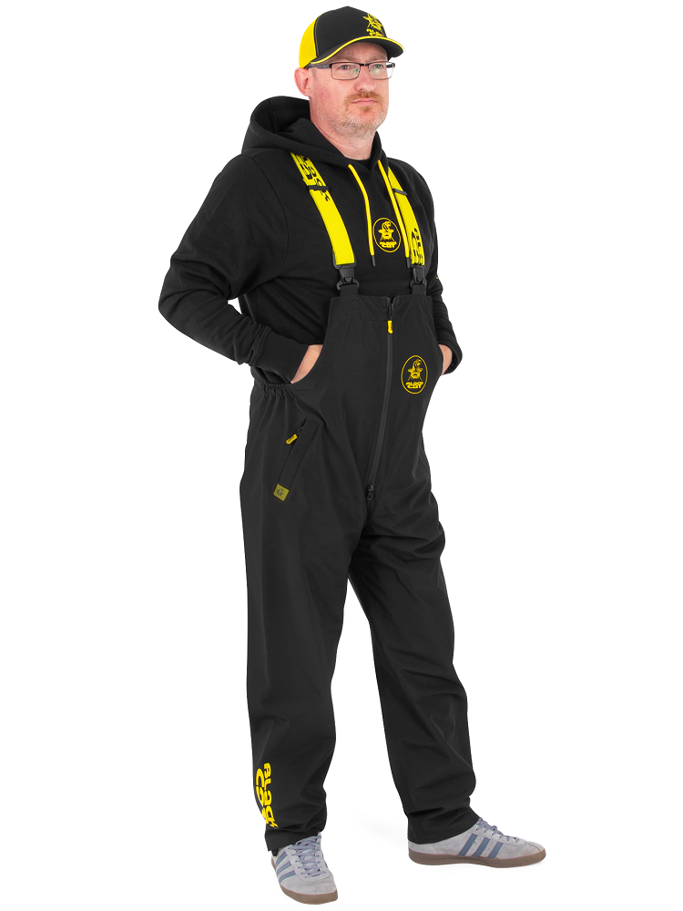 Black cat kalhoty waterproof salopettes - m