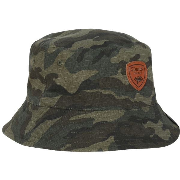 Giants Fishing Klobouk Oboustranný Camo Black Double Bucket Hat