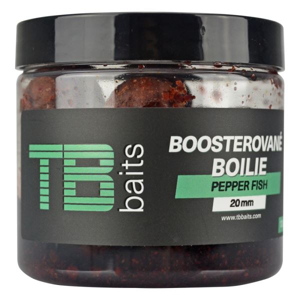 TB Baits Boosterované Boilie Pepper Fish 120 g