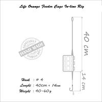 Life Orange Feeder Cage In-line Rig (2)