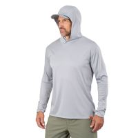 Grundéns Triko Tough Sun Masked Hoodie Mist (4)