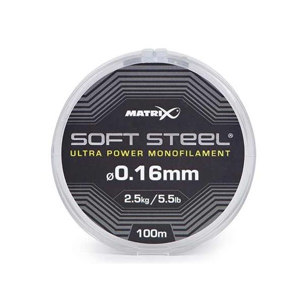 Matrix Vlasec Soft Steel Ultra Power Monofilament 100 m