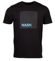 Nash Tričko Elasta-Breathe T-Shirt Black - Velikost M