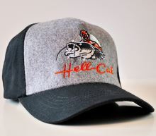Hell-Cat Kšiltovka Black Grey (2)