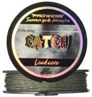 Prowess Olověná Šňůra CATCH Lead Core 10m camo zelená - Nosnost 45 lb