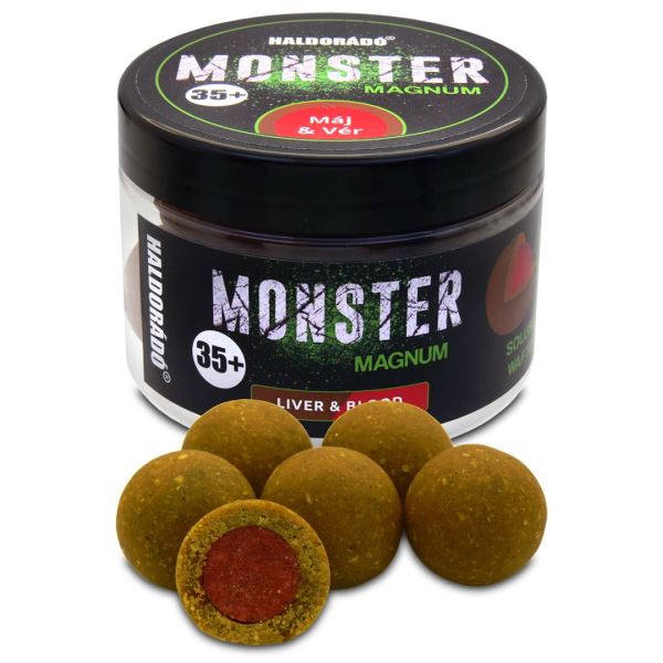 Haldorádó Plovoucí Boilie Pop-Up Boilies Monster Magnum 180 g 35 mm