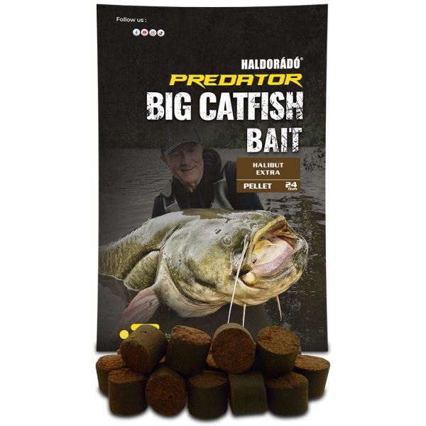 Haldorádó Pelety Catfish Bait Pellet Halibut Extra