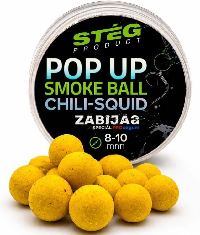 Levně Stég plovoucí boilie zabijaq pop up sb 10 g 8-10 mm - chili squid
