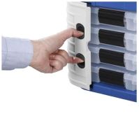 Plastica Panaro Rybářský Kufr Superbox 502 Šedo-modrý (4)