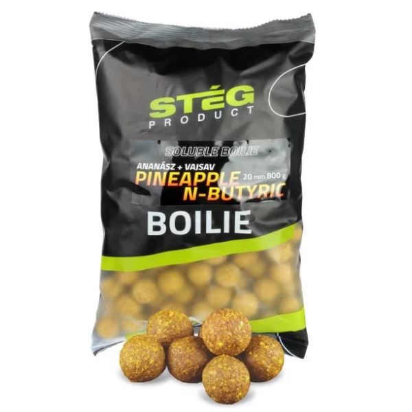 Stég Rozpustné Boilie Soluble Boilie 800 g 24 mm