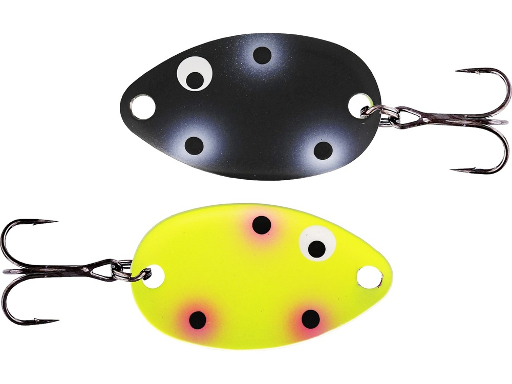 Westin plandavka fidusen black yellow clown 3,2 cm 2,8 g