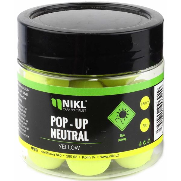 Nikl Fluoro Pop Up Neutral 10 mm 20 g