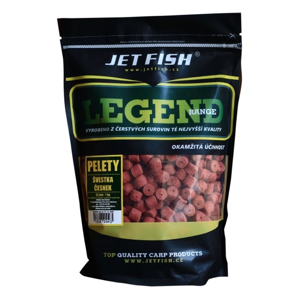 Levně Jet fish pelety legend range 4 mm 1 kg - rak