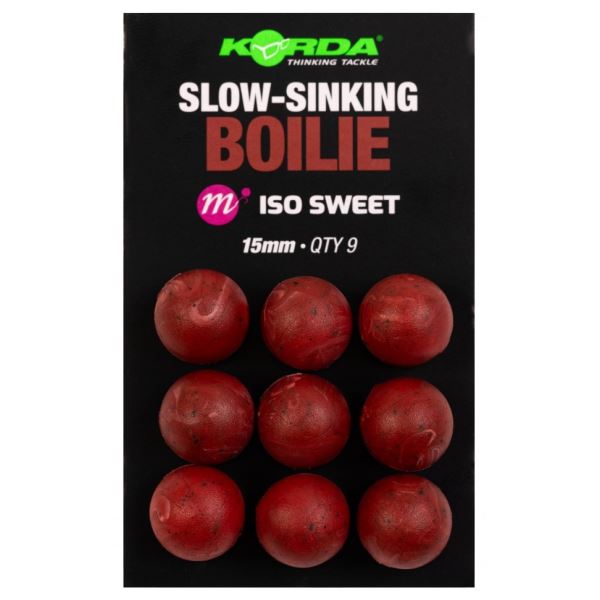 Korda Umělé Boilie Slow Sinking Boilie ISO Sweet