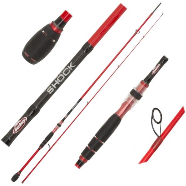 Berkley Prut Lighting Shock Red Spin MH 2,7 m 15-45 g