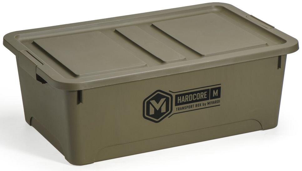 Mivardi přepravní box hardcore s víkem m 36 l
