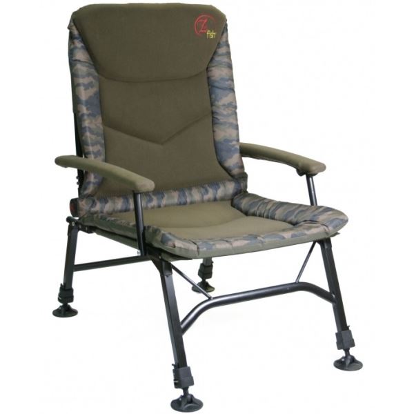 Zfish Křeslo Hurricane Camo Chair