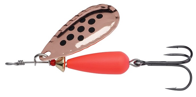 Levně Abu garcia třpytka droppen spinners sinking matte fluo pink - 4 cm 4 g