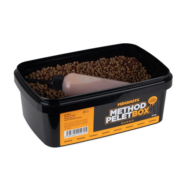 Mikbaits Method Pelet Box 400 g + 120 ml Activator