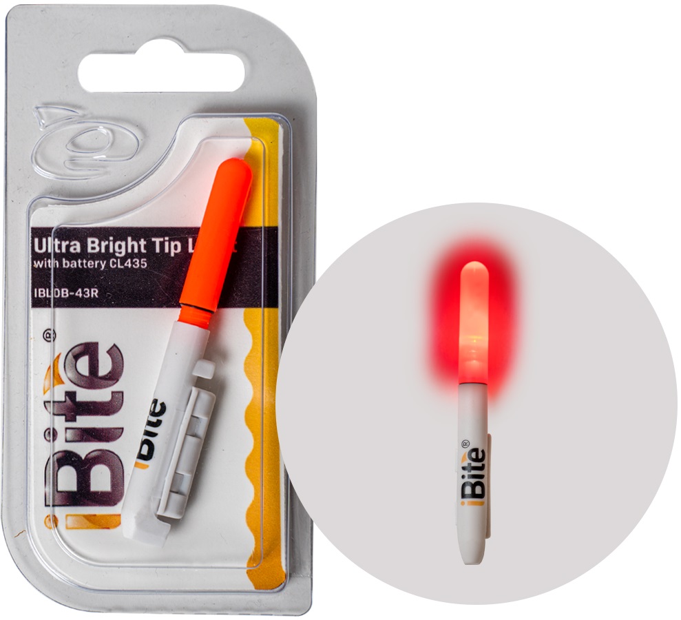 Levně Ibite světlo led na špičku ultra bright tip light - červená