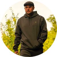 One More Cast Mikina Splash Camo Hoodie - XXXL