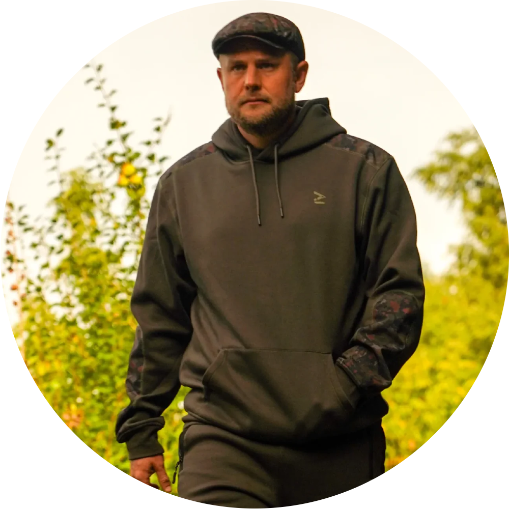 One more cast mikina splash camo hoodie - l