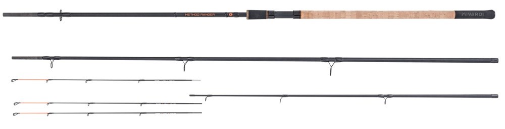 Mivardi Prut Ranger Method 390SH 3,9 m 180 g 3-Díl (1)