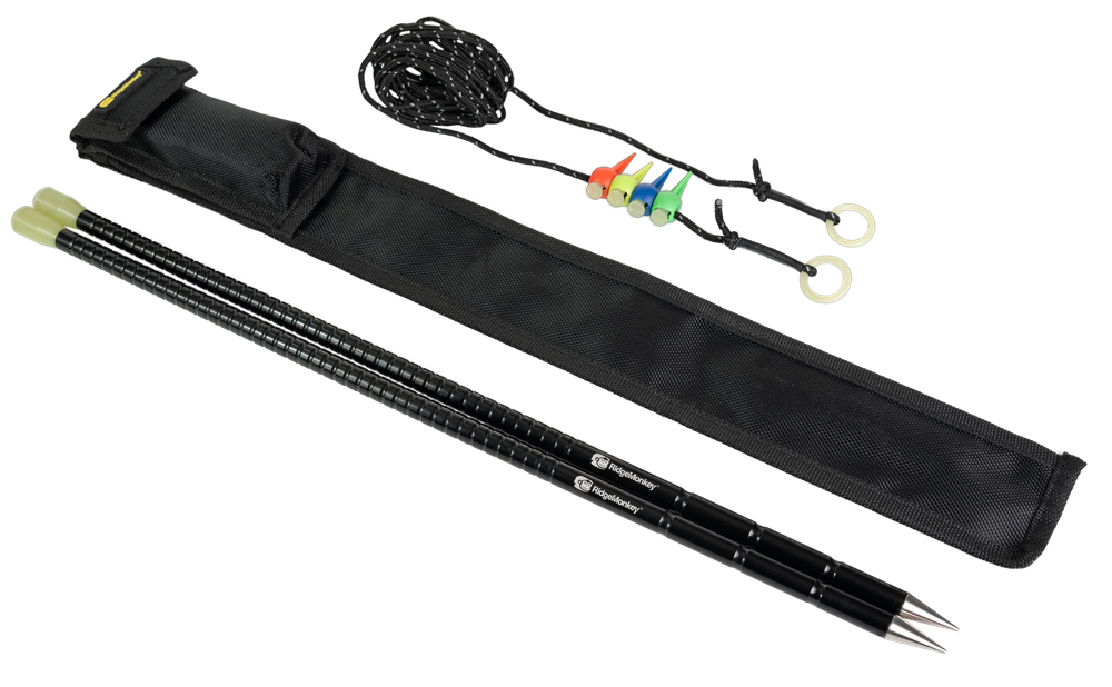 Ridgemonkey distanční vidličky nite glo wrap sticks