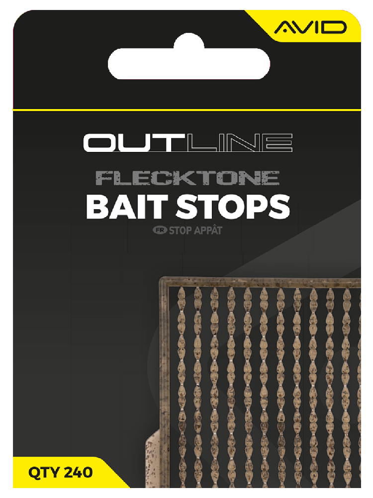 Avid carp zarážky outline flecktone bait stops