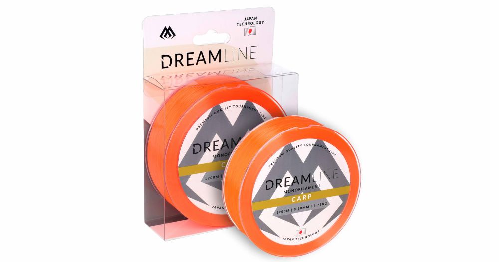 Levně Mikado vlasec dreamline carp fluo oranžová1200 m - 0,35 mm 12,04 kg