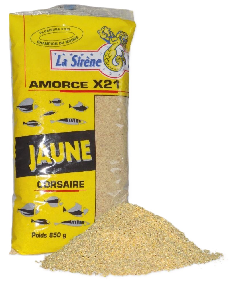 Levně La sirene vnadící směs x21 jaune groundbait 850 g