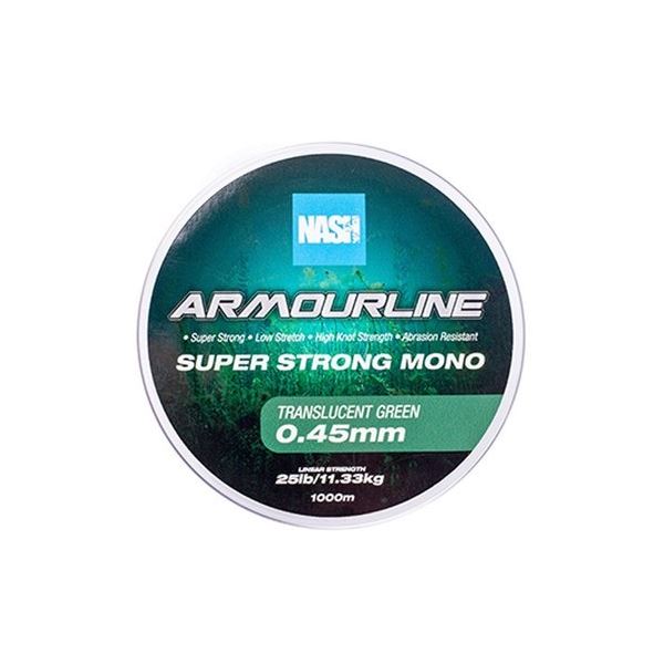 Nash Vlasec Armourline Super Strong Mono Green 1000 m