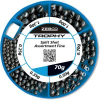 Zebco Sada Bročků Trophy Split Shot Assortment Fine - 70 g