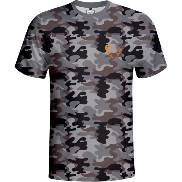 Savage Gear Triko Simply Savage Camo T-shirt