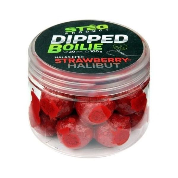 Stég Boosterované Boilie Dipped Boilie 100 g 20 mm